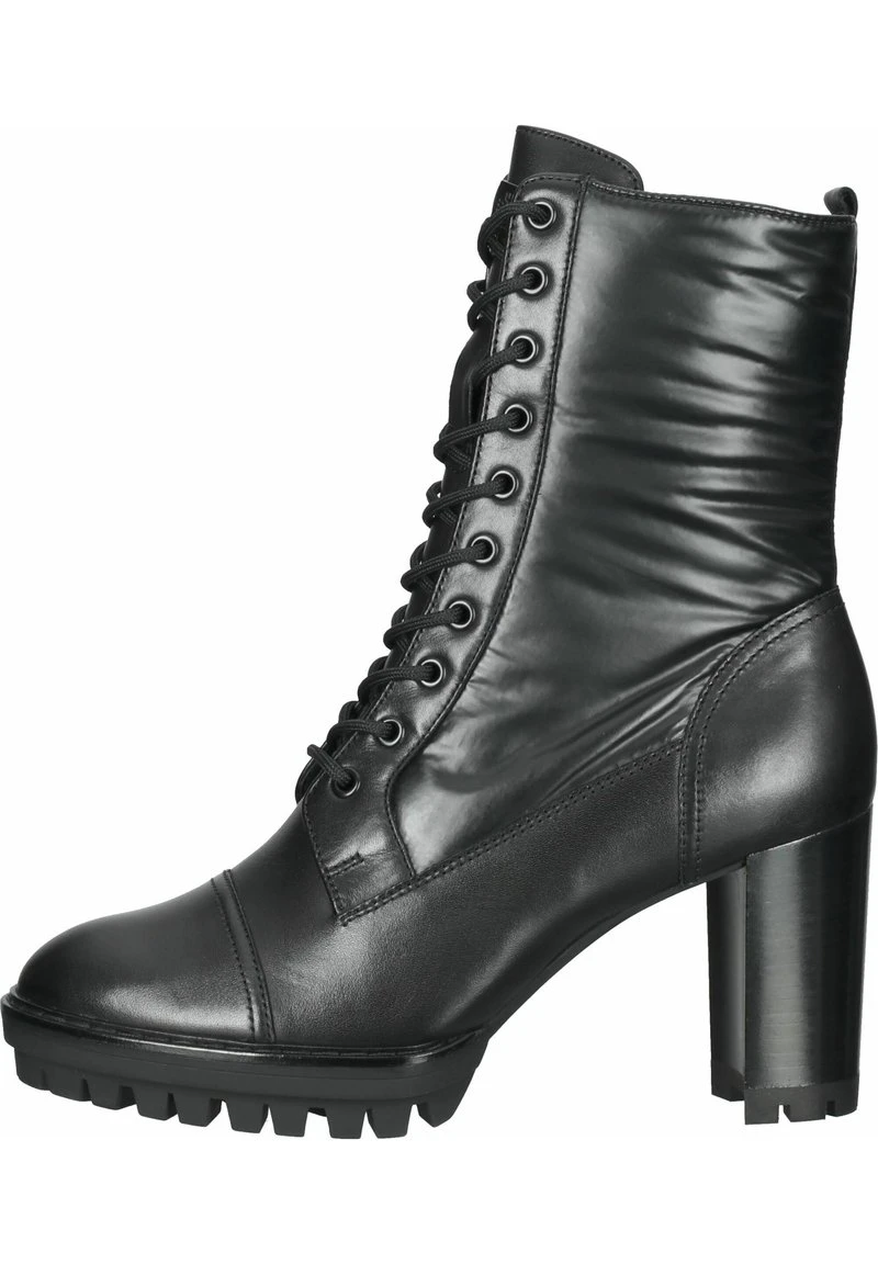 Högl Plateaustiefelette - Schwarz, Damen