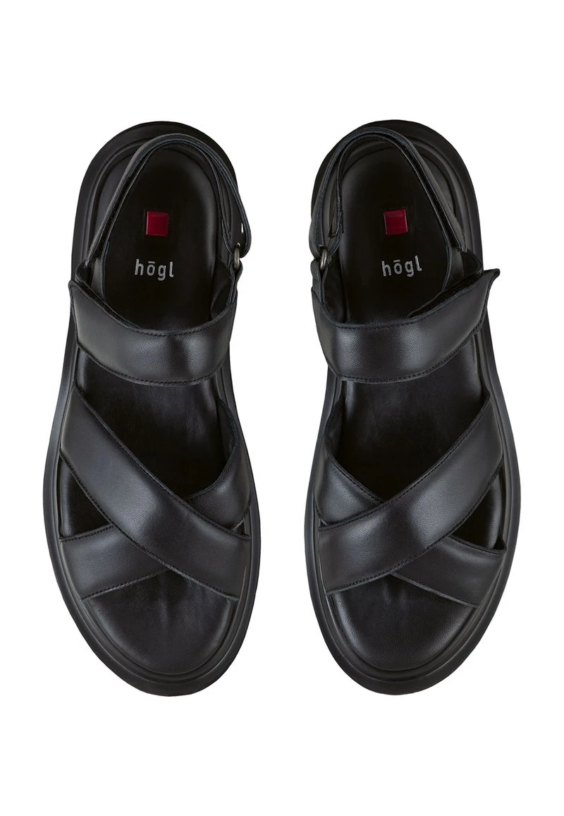 Högl RIVER - Plateausandalette - Schwarz, Damen – Bild 3