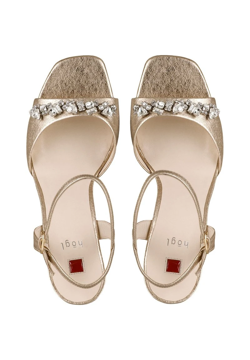 Högl HÖGL SHINE - High Heel Sandalette - Platin, Damen – Bild 3