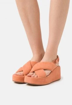Högl LUCIE - Plateausandalette - Apricot, Damen