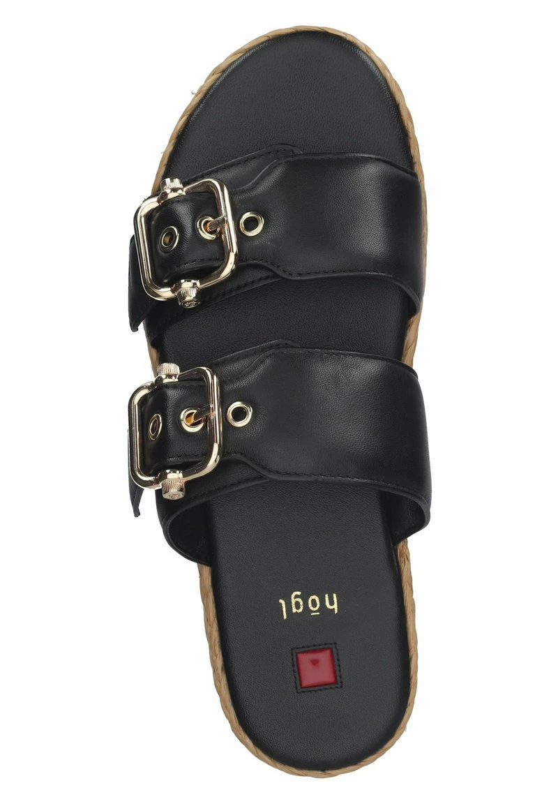 Högl Pantolette Flach - Schwarz, Damen – Bild 2