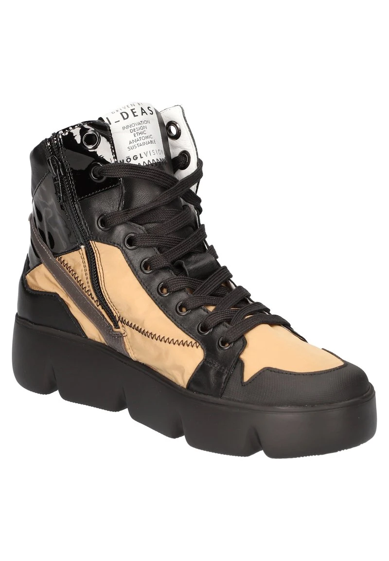 Högl Sportlicher Schnürer - Schwarz-braun, Damen – Bild 5