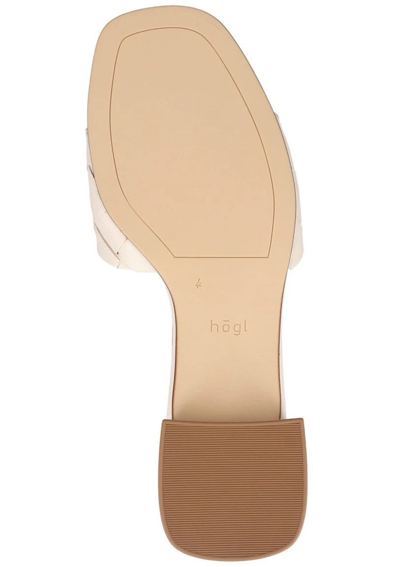 Högl Pantolette Flach - Creme, Damen – Bild 5