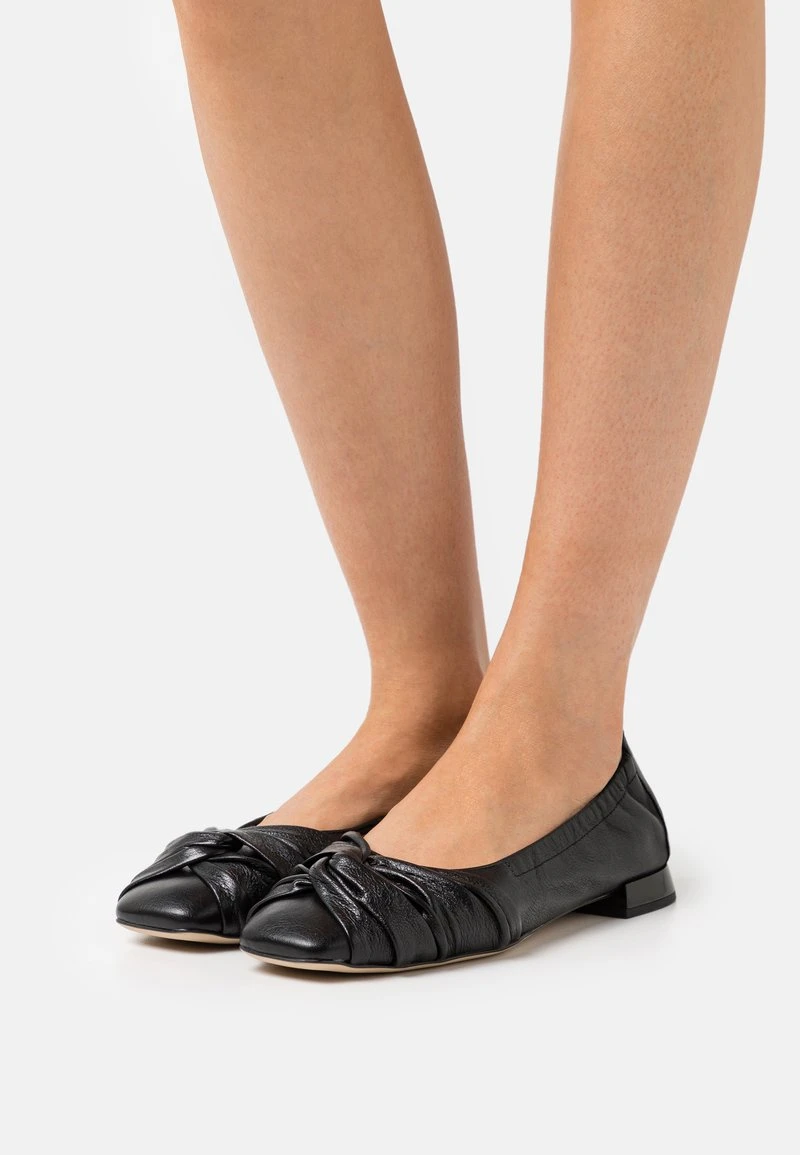 Högl TESSY - Klassischer Ballerina - Black, Damen