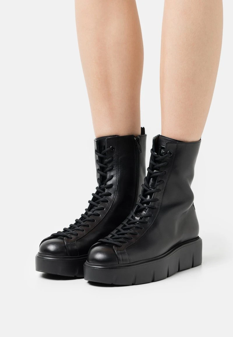 Högl BUFF - Schnürstiefelette - Schwarz, Damen