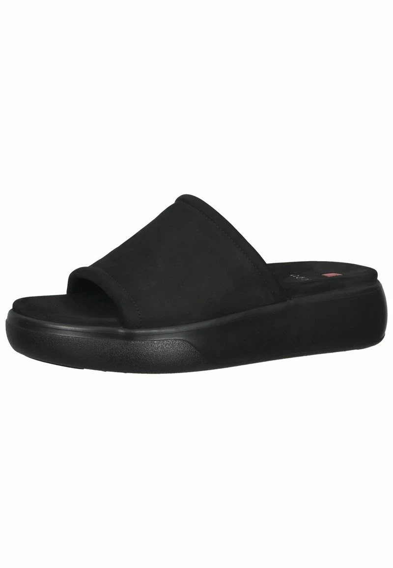 Högl Pantolette Flach - Schwarz, Damen – Bild 6