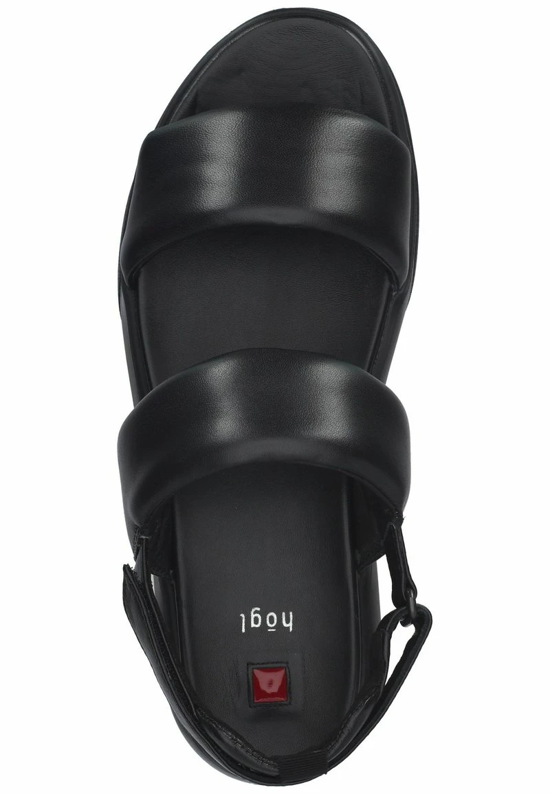 Högl Keilsandalette - Schwarz, Damen – Bild 2