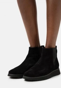 Högl CLOSER - Plateaustiefelette - Schwarz, Damen