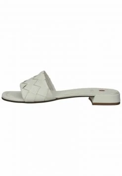 Högl Pantolette Flach - Creme, Damen