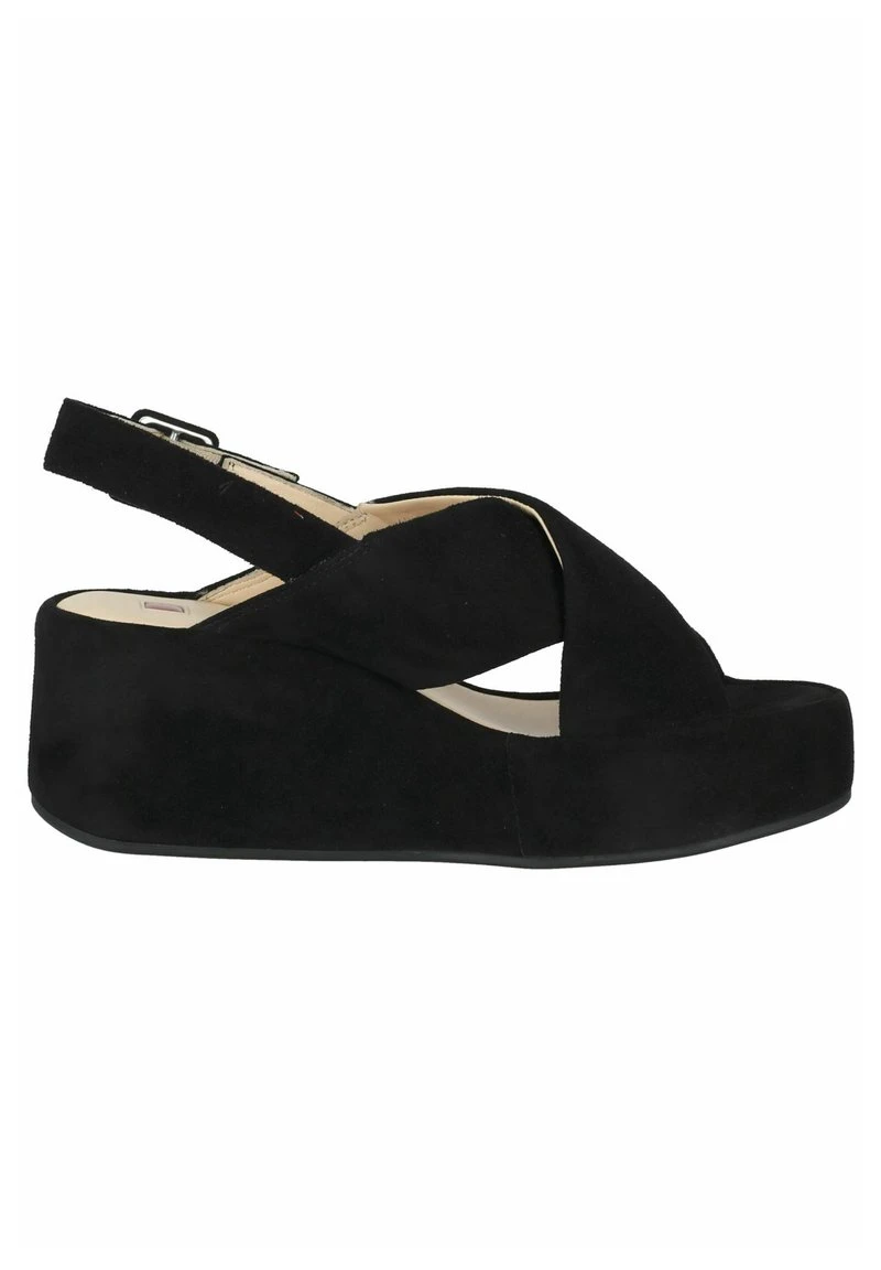 Högl Plateausandalette - Schwarz, Damen – Bild 7