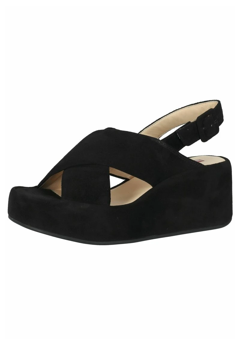 Högl Plateausandalette - Schwarz, Damen – Bild 2