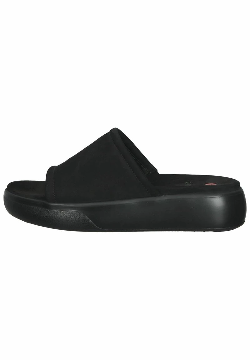 Högl Pantolette Flach - Schwarz, Damen – Bild 2