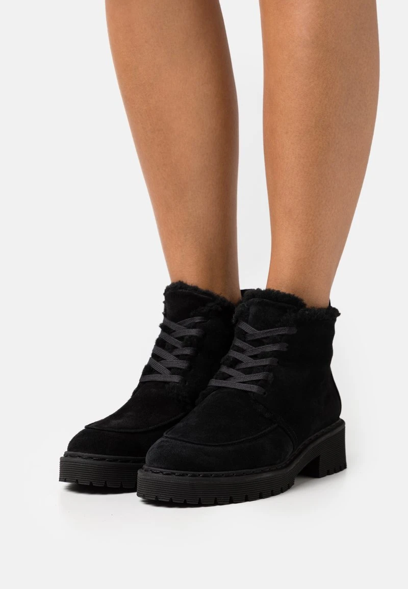 Högl COOL COZY - Schnürstiefelette - Schwarz, Damen