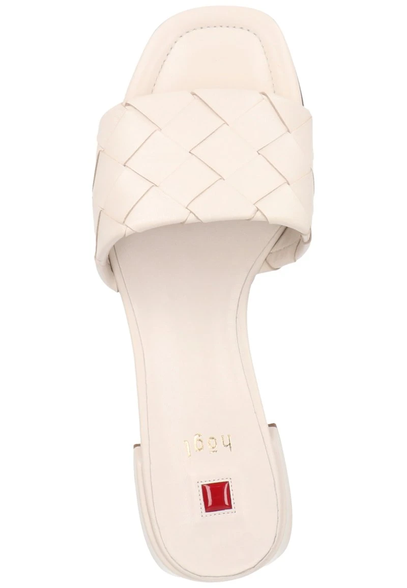 Högl Pantolette Flach - Creme, Damen – Bild 4