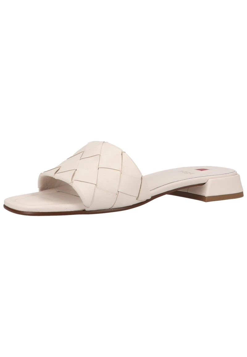 Högl Pantolette Flach - Creme, Damen – Bild 2