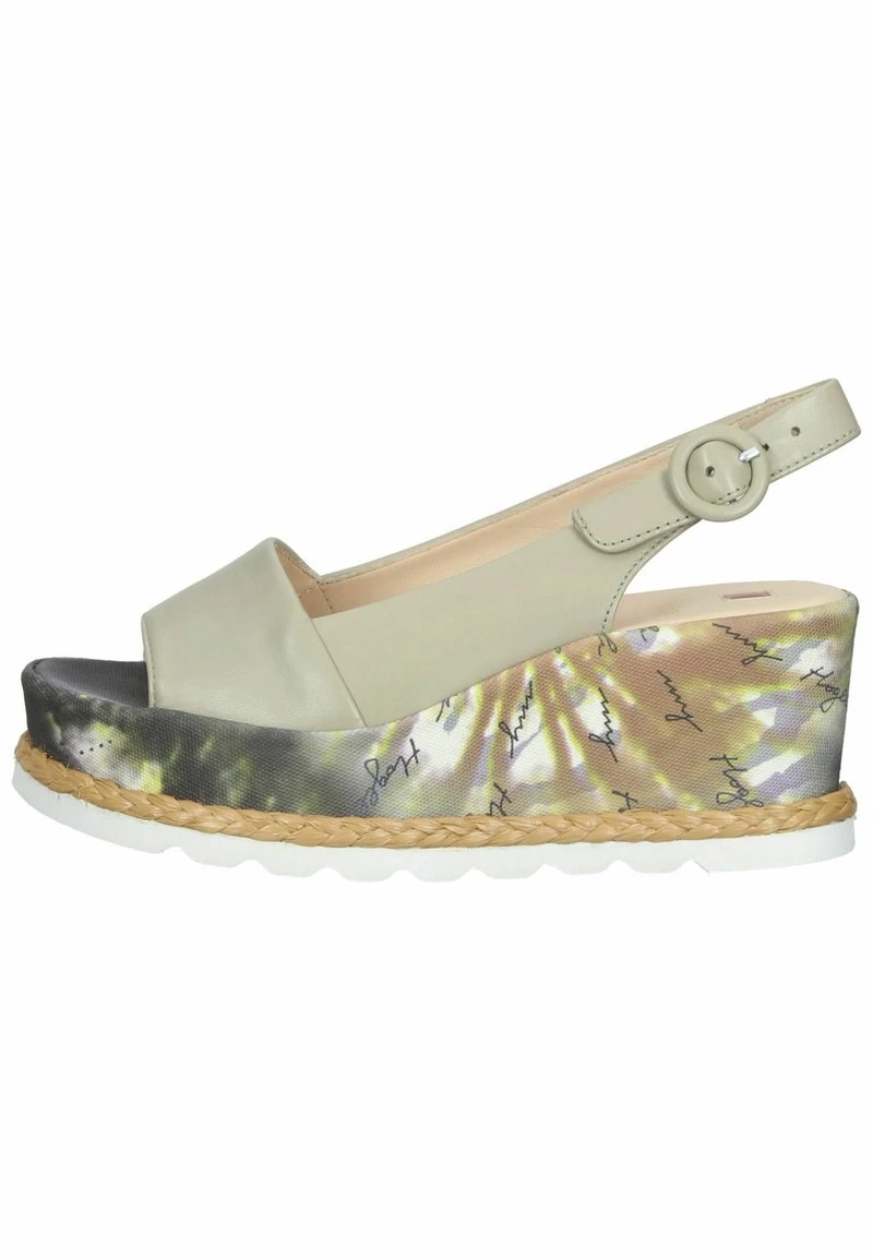 Högl Plateausandalette - Reed Chocolate, Damen