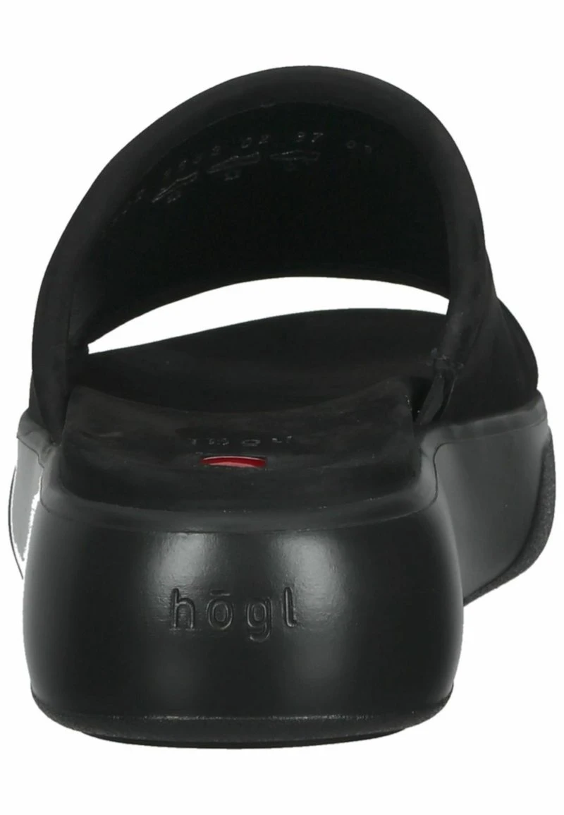 Högl Pantolette Flach - Schwarz, Damen – Bild 4