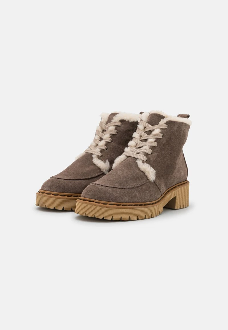 Högl COOL COZY - Schnürstiefelette - Taupe, Damen – Bild 3