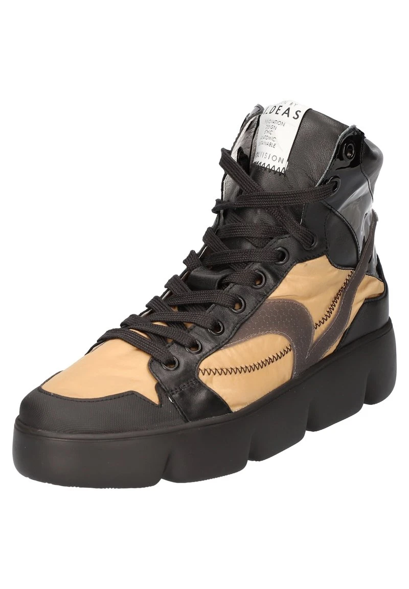 Högl Sportlicher Schnürer - Schwarz-braun, Damen