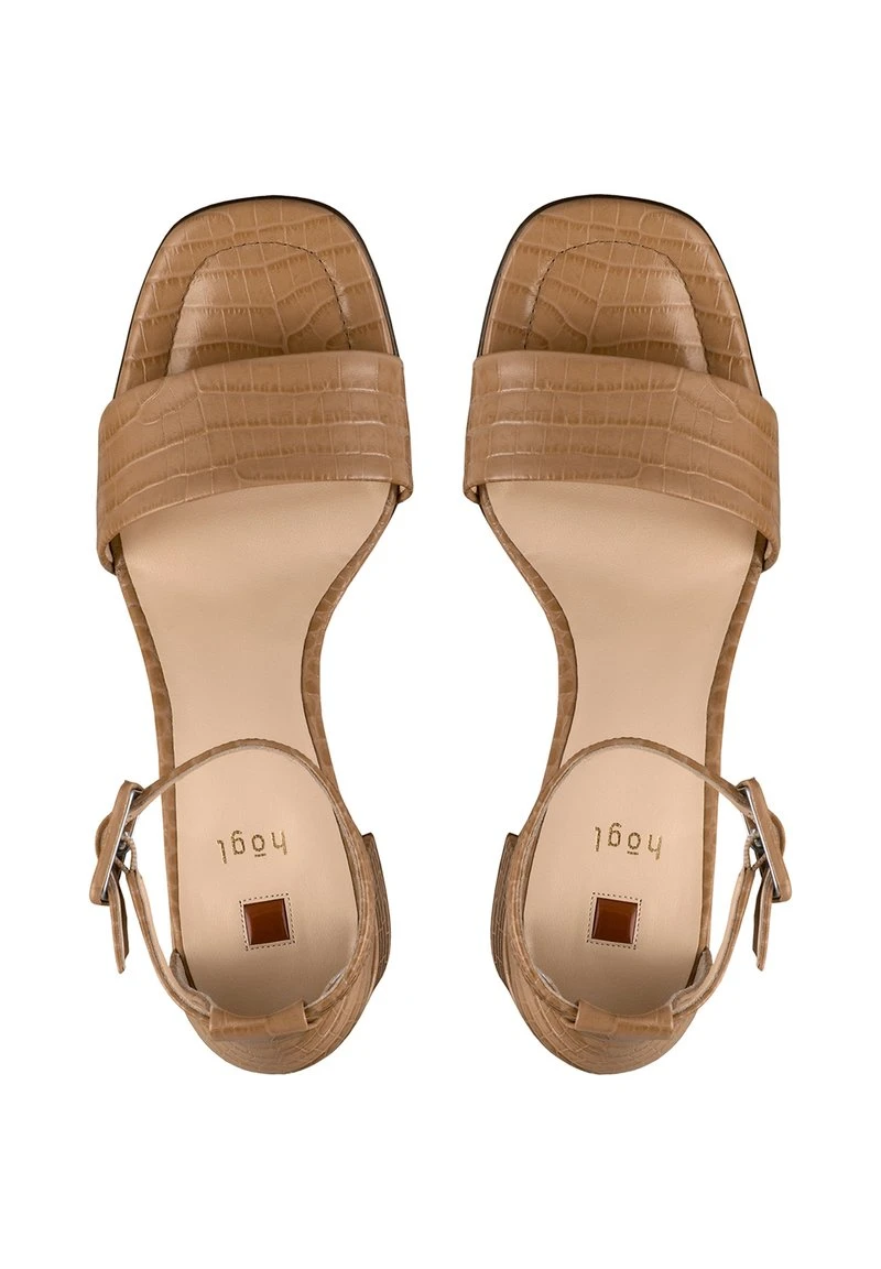 Högl INNOCENT - Riemensandalette - Croco Toffee, Damen – Bild 3