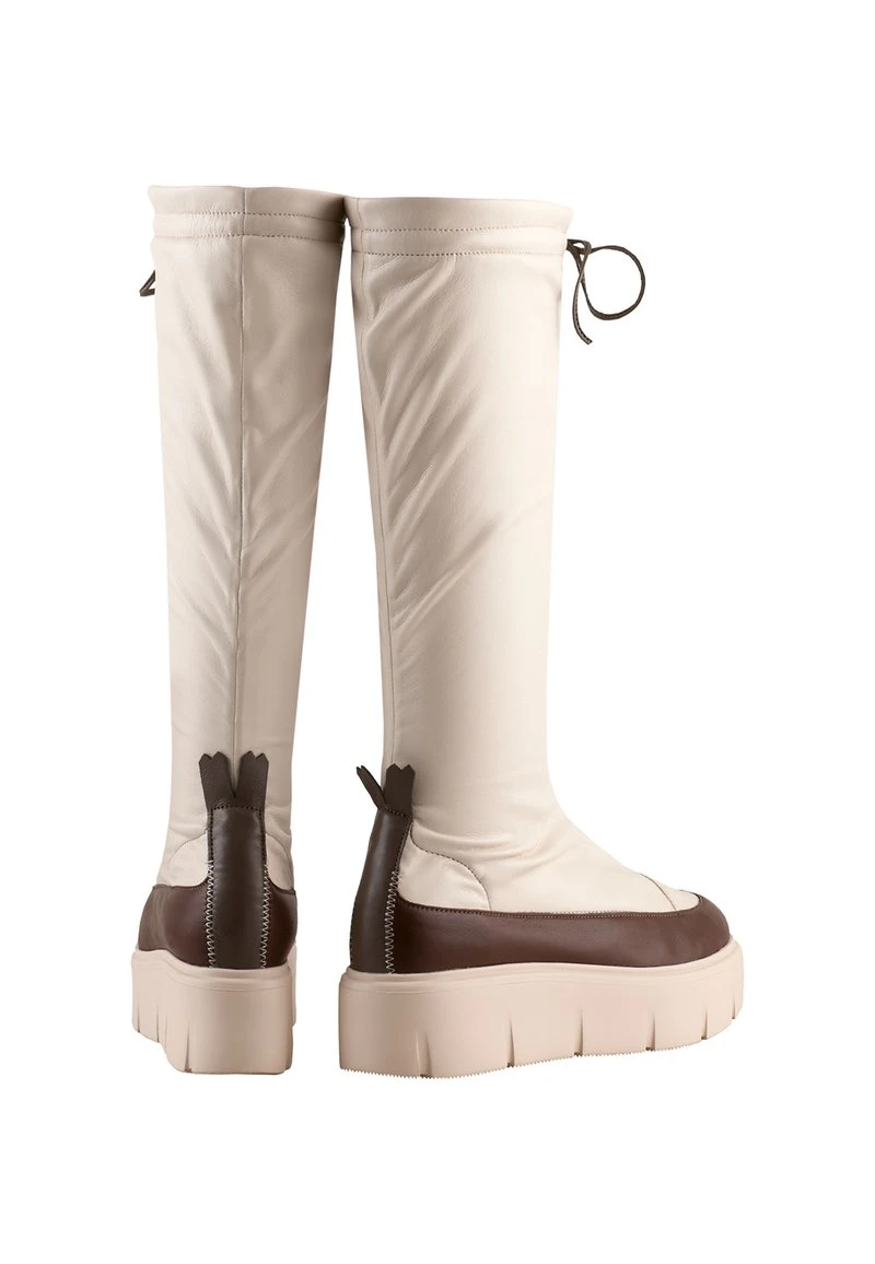 Högl VSN VEG - Plateaustiefel - Skin / Chocolate, Damen – Bild 3