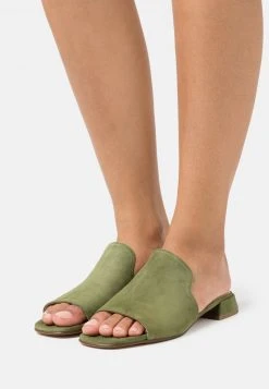 Högl ALBA - Pantolette Flach - Moss, Damen