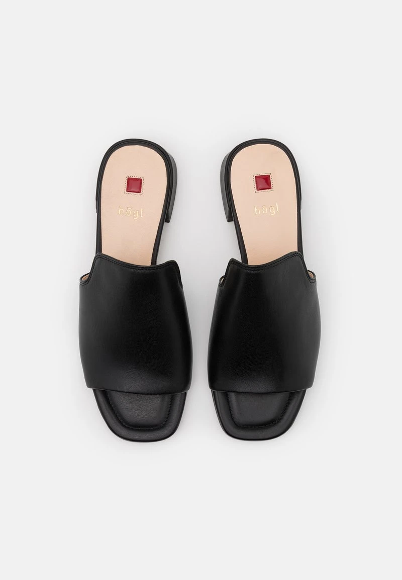 Högl ALBA - Pantolette Flach - Schwarz, Damen – Bild 6