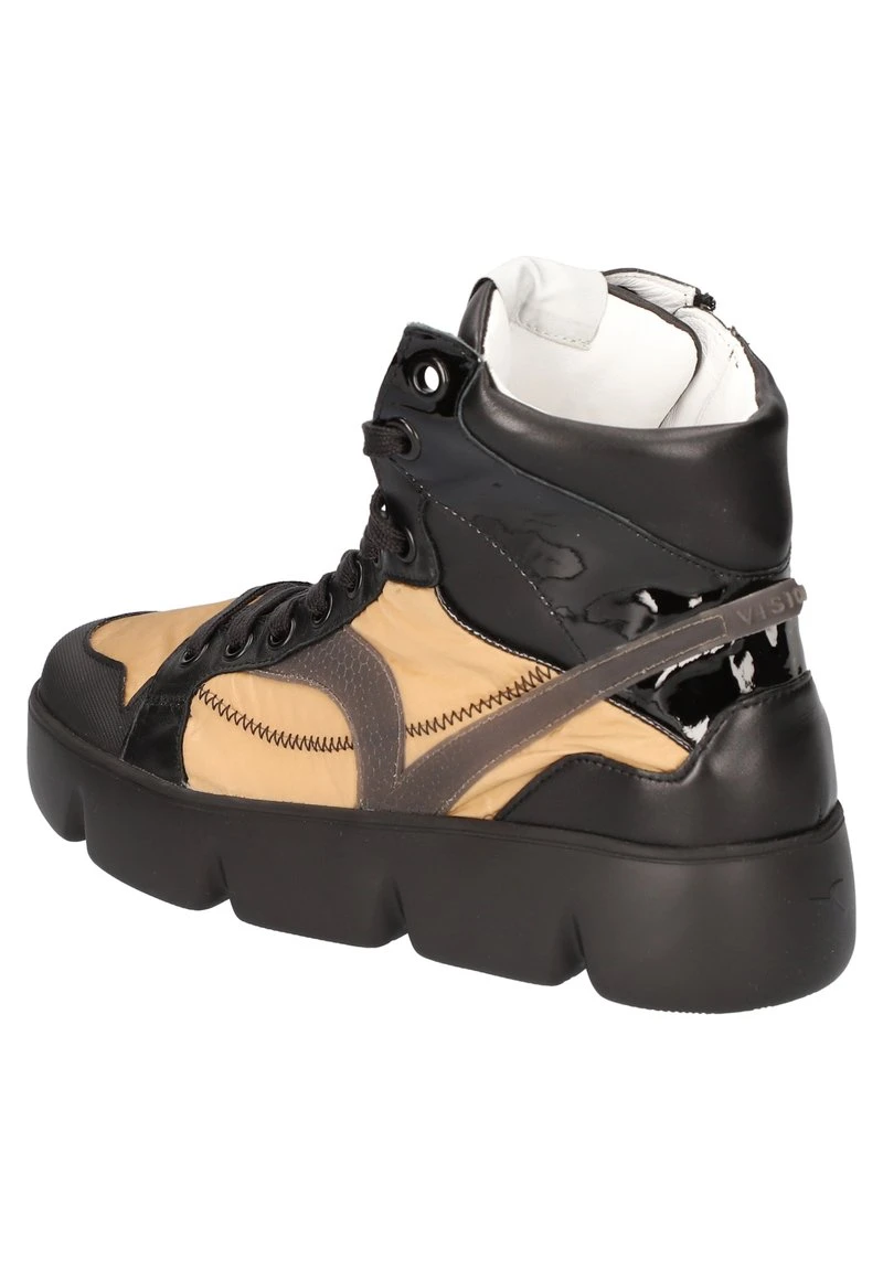 Högl Sportlicher Schnürer - Schwarz-braun, Damen – Bild 2