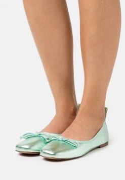 Högl BALLET - Klassischer Ballerina - Mint Metallic, Damen