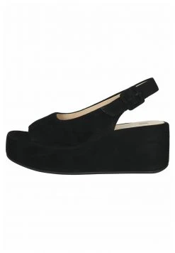 Högl Plateausandalette - Schwarz, Damen