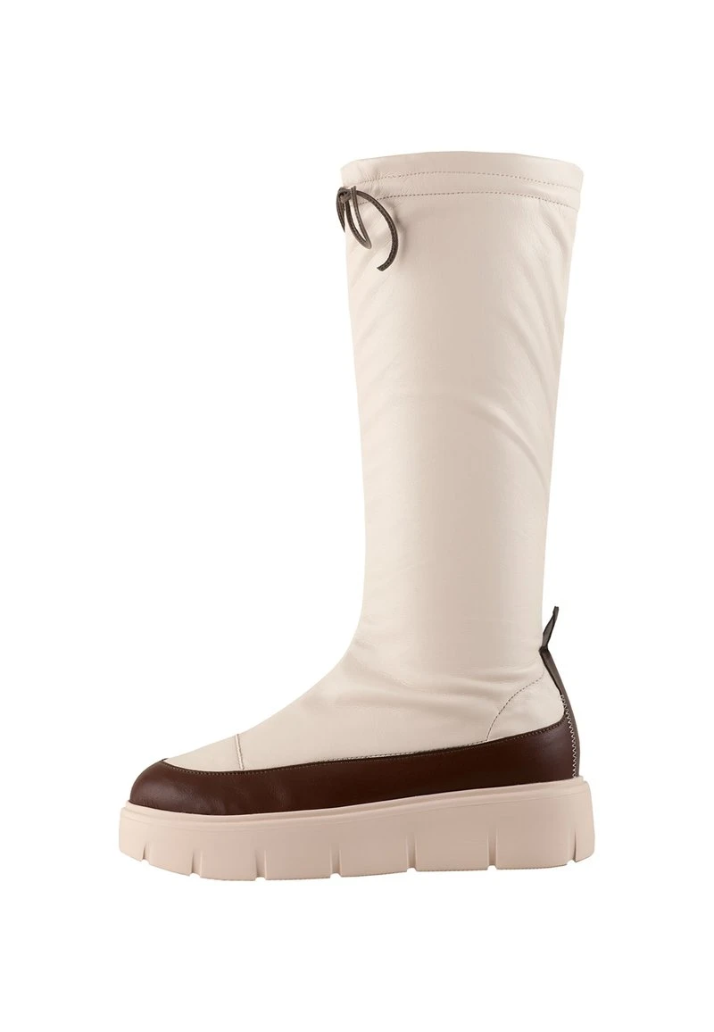 Högl VSN VEG - Plateaustiefel - Skin / Chocolate, Damen