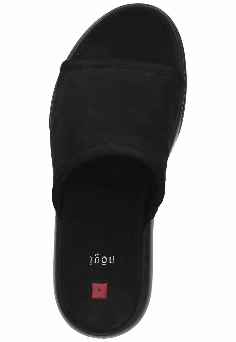 Högl Pantolette Flach - Schwarz, Damen – Bild 3