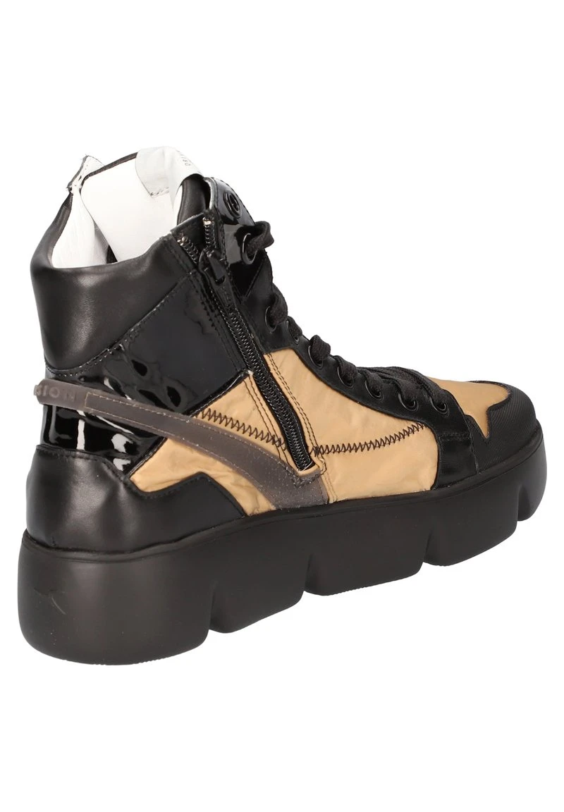 Högl Sportlicher Schnürer - Schwarz-braun, Damen – Bild 4